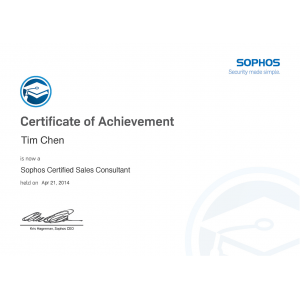 Sophos-Certified-Sales-Consultant